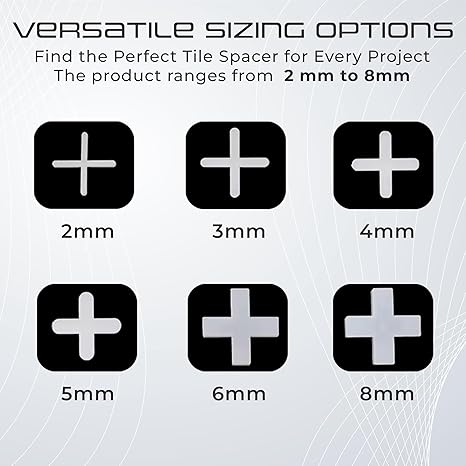 Robustt Tile Spacers Set – 100 Pieces (2 mm) | Reusable Tile Leveling for Clean Grout Lines - Image 6